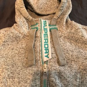 Superdry Mountain Womens Storm Zip Hoody Size S